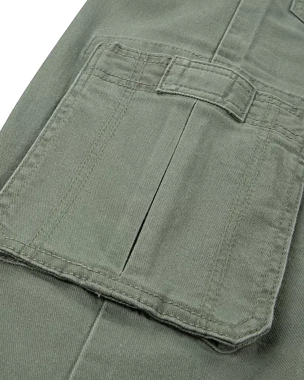 Детские брюки для девочек с широкими штанинами Cargo Pants Levi's, Sea Spray — фото 3