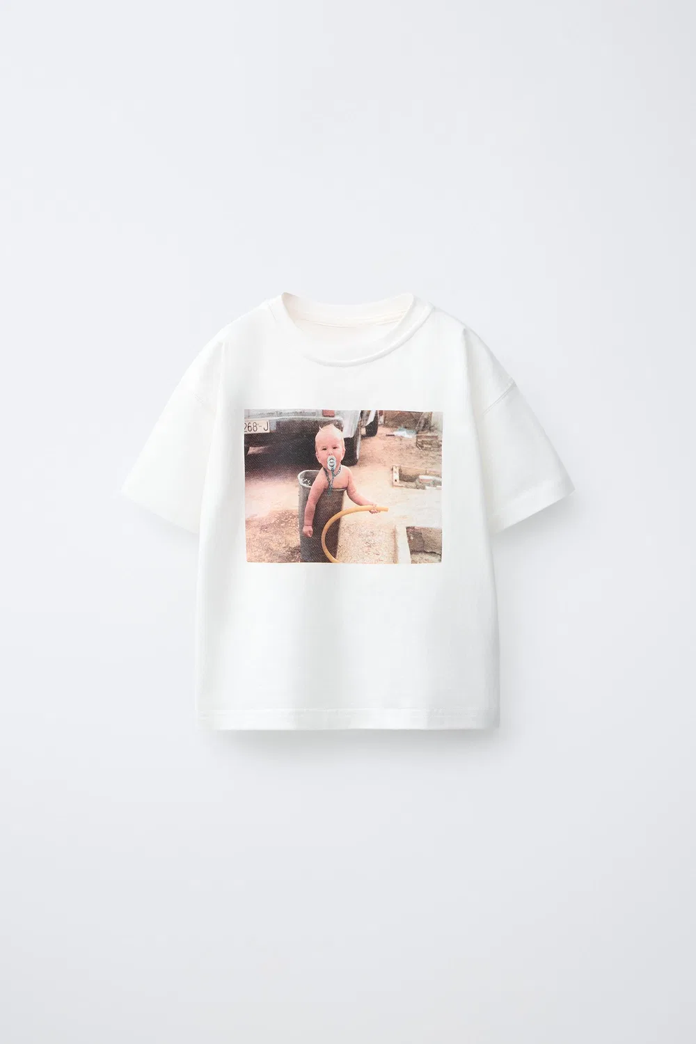 Футболка с фотографией серфинга PUKAS ZARA, White