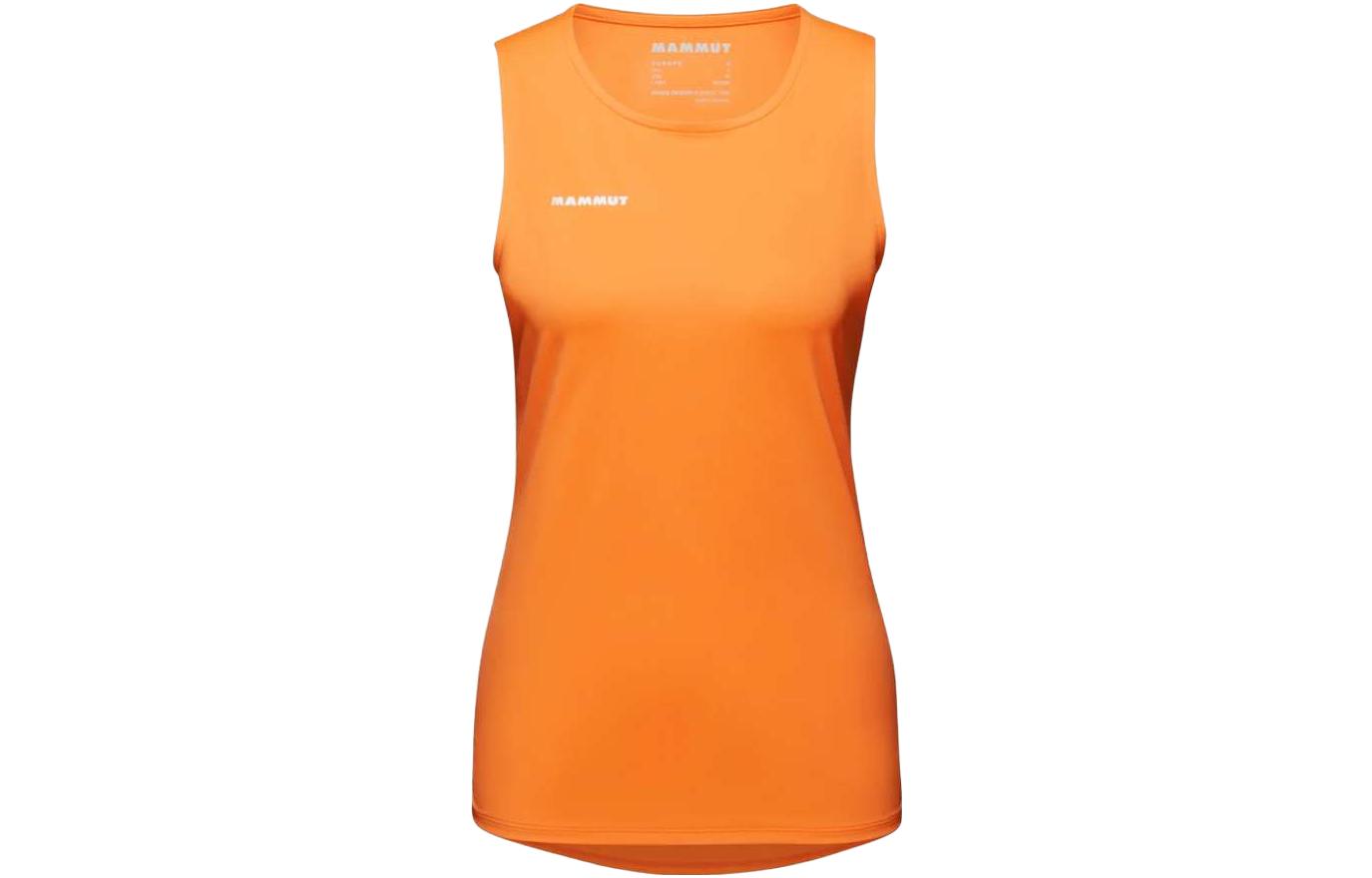 

Футболка-майка Selun Tank Women's MAMMUT, Мятно-зелёный/Неомятный