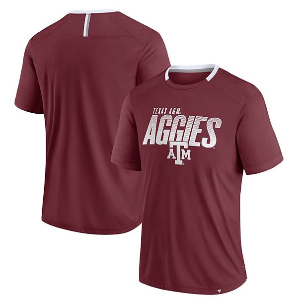 

Мужская футболка Texas A&M Aggies Defender Fade Slant Fanatics
