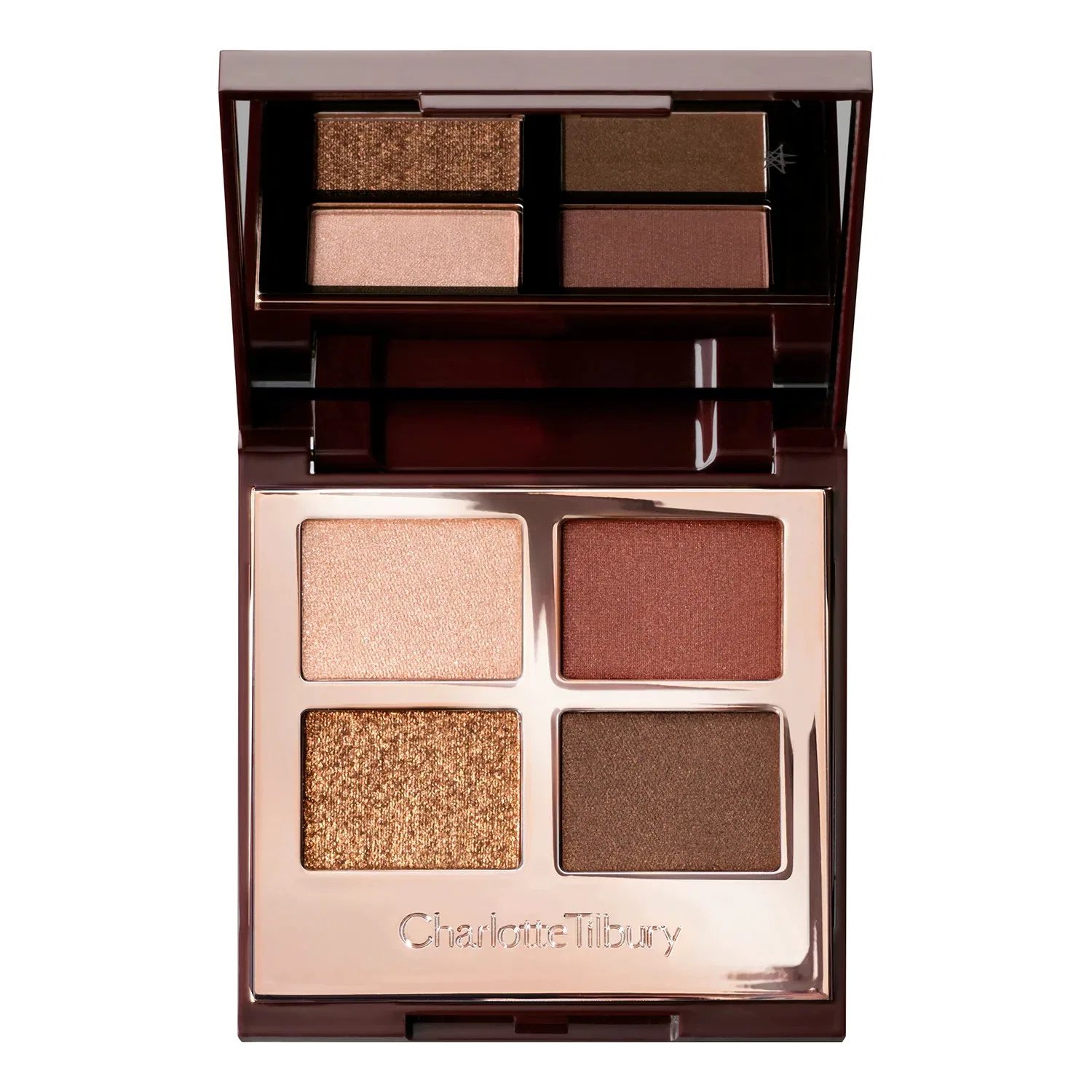 Палитра теней для век с квартетом оттенков в розово-фиолетовых тонах Luxury Palette Pillow Talk Bella Sofia, CHARLOTTE TILBURY, Цвет: Pillow Talk Bella Sofia
