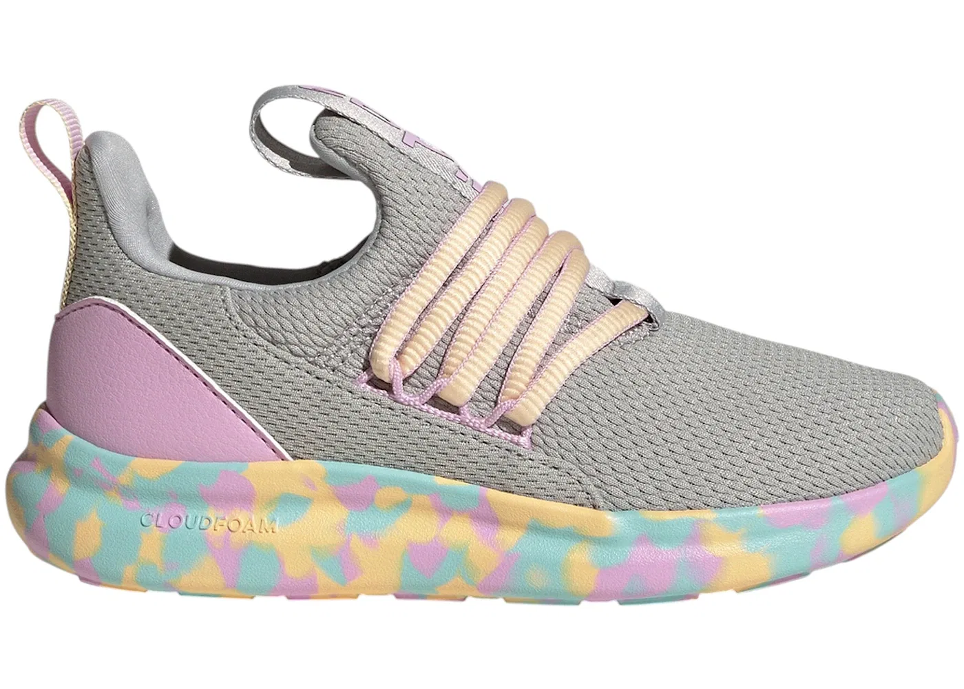 Детские кроссовки Lifestyle Adidas Lite Racer Adapt 7.0, Grey Two/Orange Tint/Bliss Lilac
