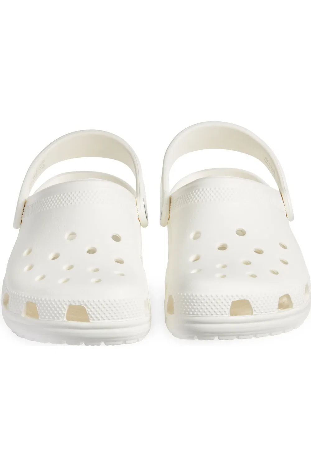 Детские кроссовки-клоги легкие Classic Clog Crocs, белый — фото 4