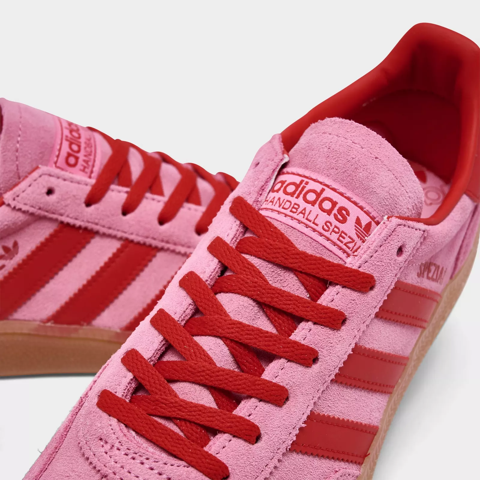 Кроссовки Women's adidas Originals Handball Spezial Casual, розовый — фото 3
