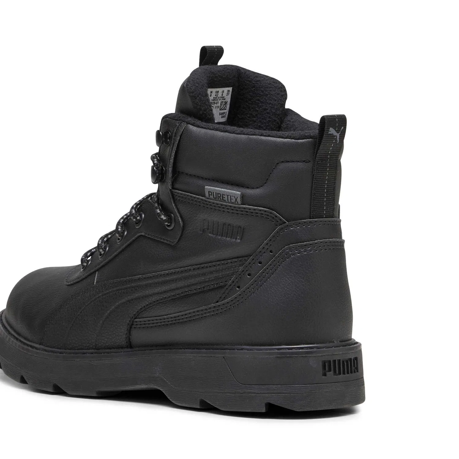 Детские кроссовки для мальчиков с принтом Caven Junior PUMA, 2 0 Block Dark Myrtle Club Navy White — фото 4