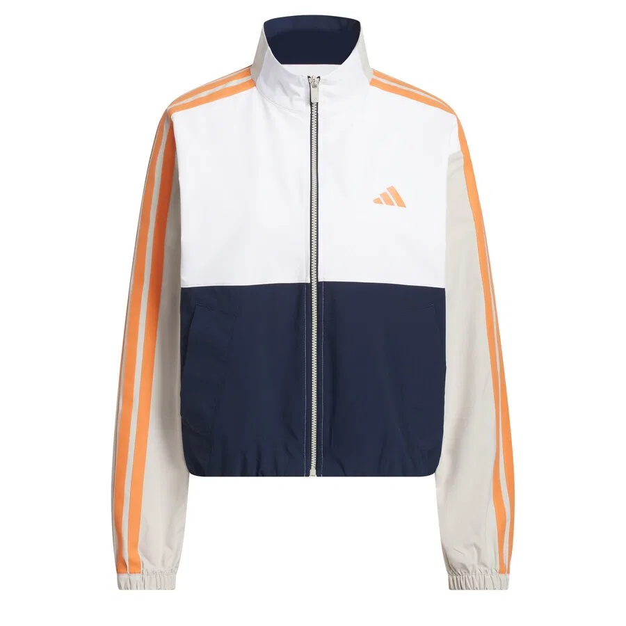 Спортивная куртка ADIDAS PERFORMANCE белого цвета