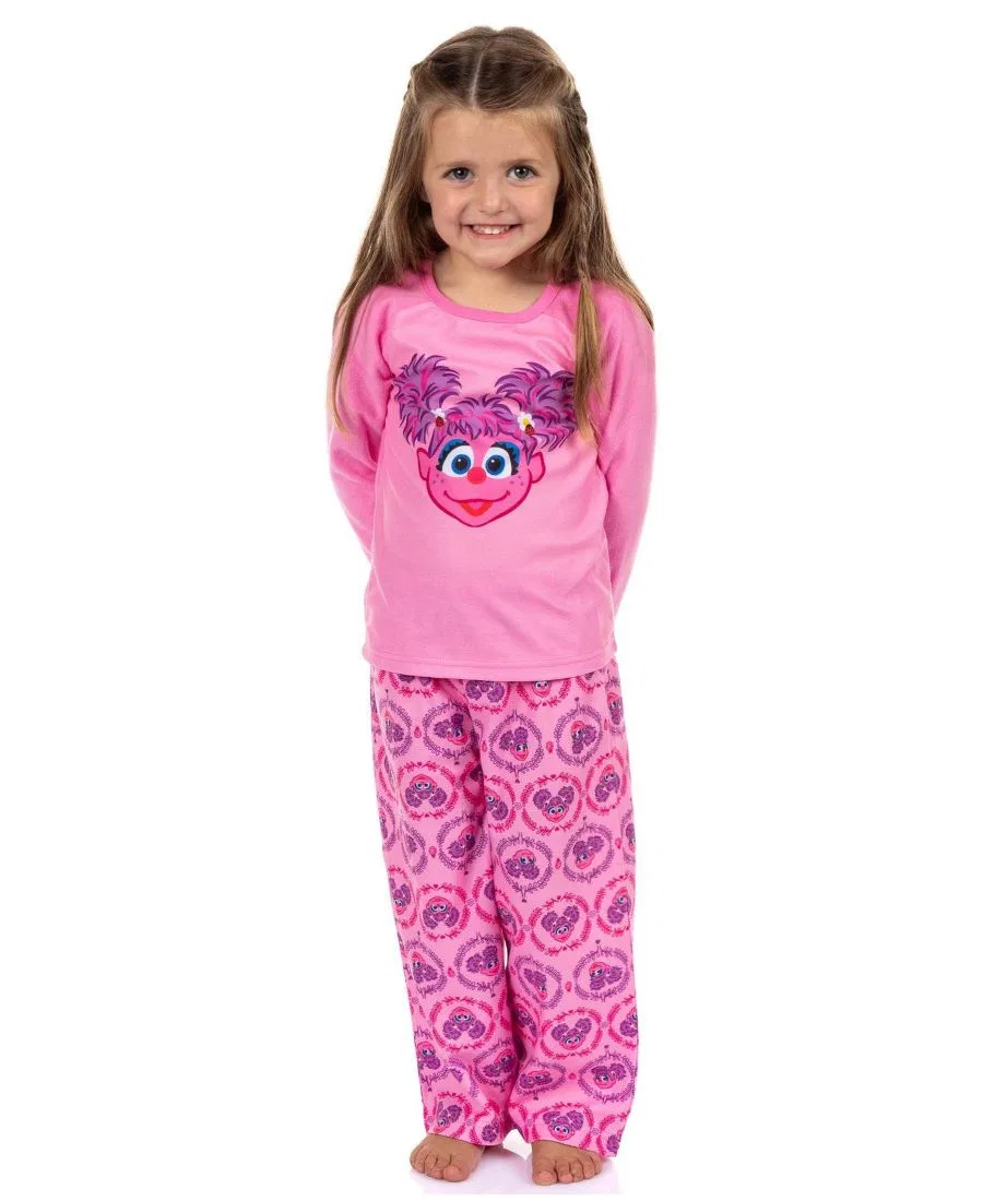 Комплект пижамный с длинным рукавом Abby Cadabby Sesame Street, Pink