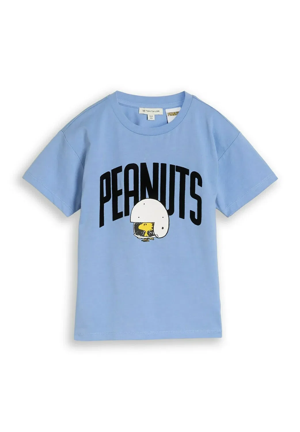 Футболка оверсайз с принтом Peanuts - футболка с принтом Tom Tailor, Light Blue