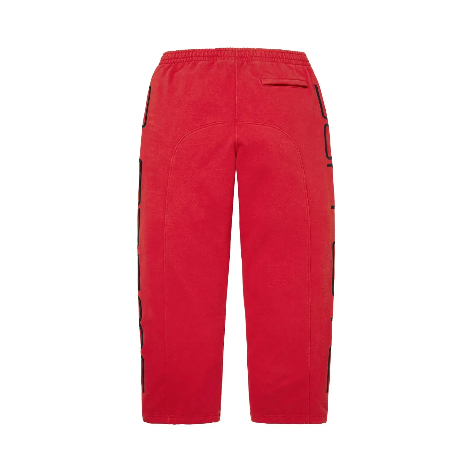 Штаны с принтом Supreme Connect Supreme, Red — фото 2