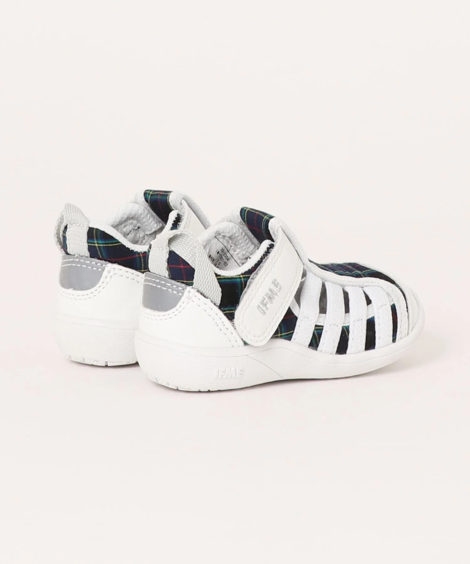 Детские кроссовки-аквашузы из традиционной ткани Banshuori IFME BABY SANDAL 20-3304 синие — фото 2