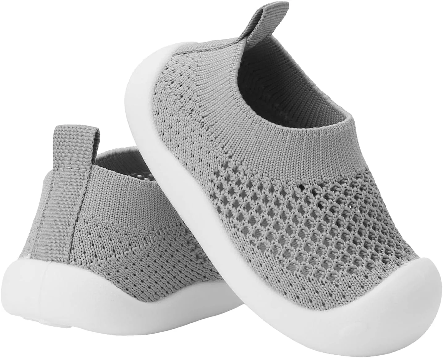 Детские кроссовки для мальчиков с мягкой подошвой Charrost, Pure Grey