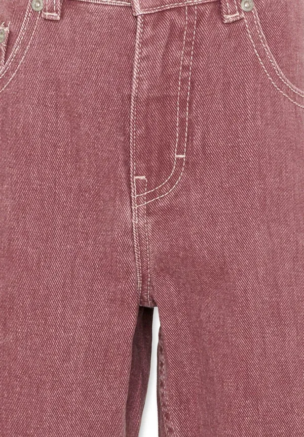 Шорты джинсовые denim shorts Molo, Bordeaux, бордовый — фото 3