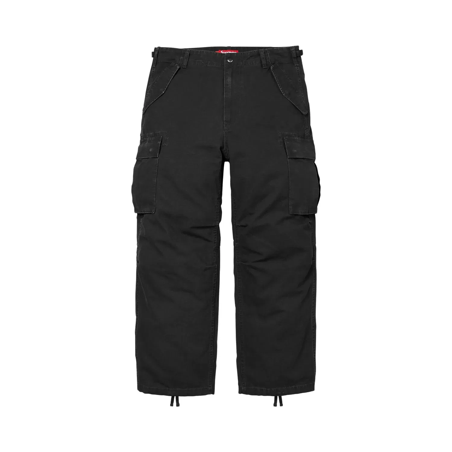 Брюки карго с карманами Supreme, Black
