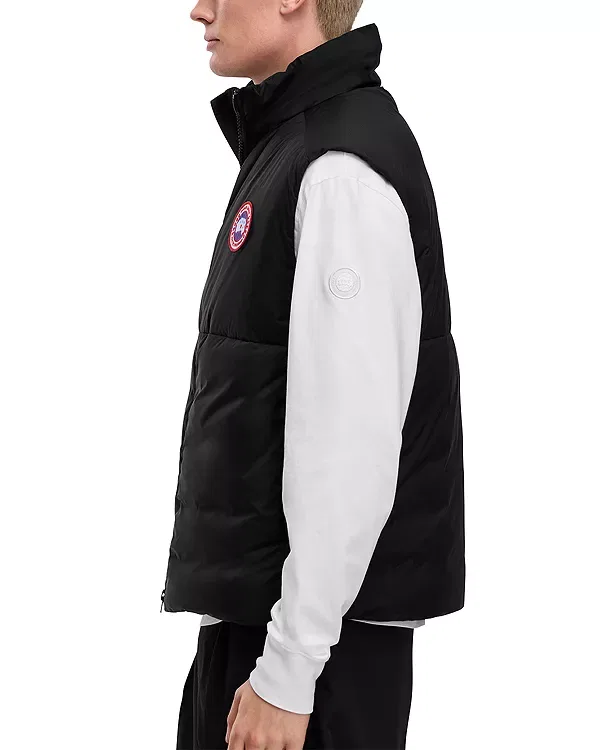 Мужской жилет легкий пуховый Lodge Arctic Program Down Vest Canada Goose, черный — фото 3