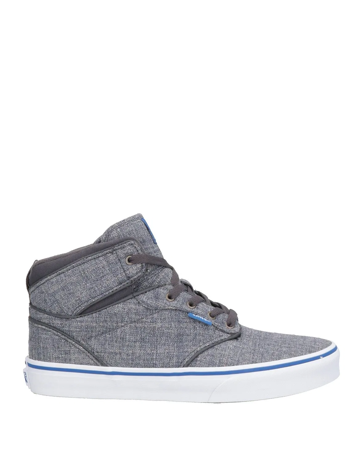 Детские кроссовки высокие хлопковые Vans, темно‑синий