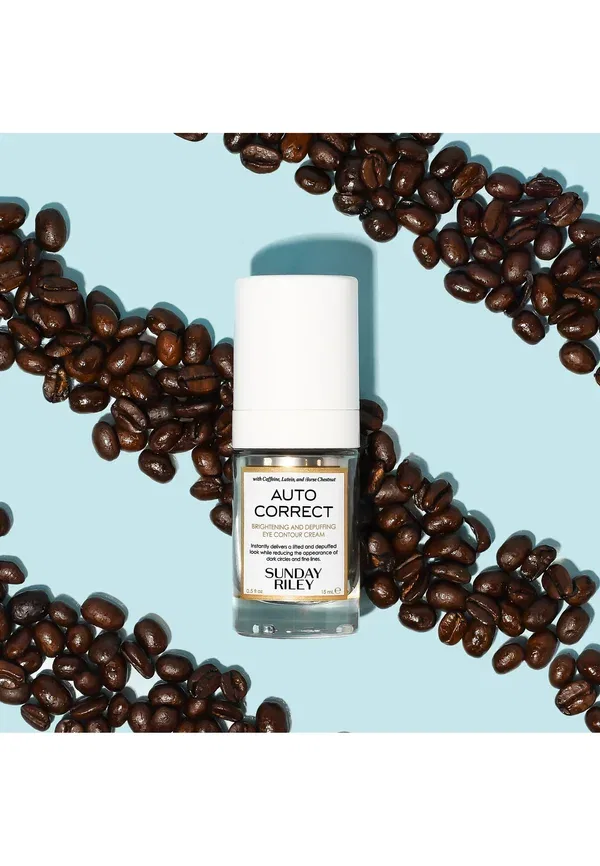 Крем для глаз с кофеином Auto correct brightening and depuffing eye contour cream Sunday Riley, 15 мл — фото 3
