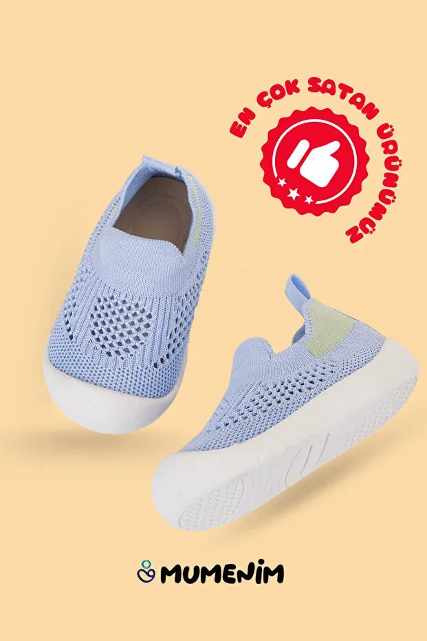 Детские спортивные туфли для малышей с ортопедической стелькой Mumenim, Blue