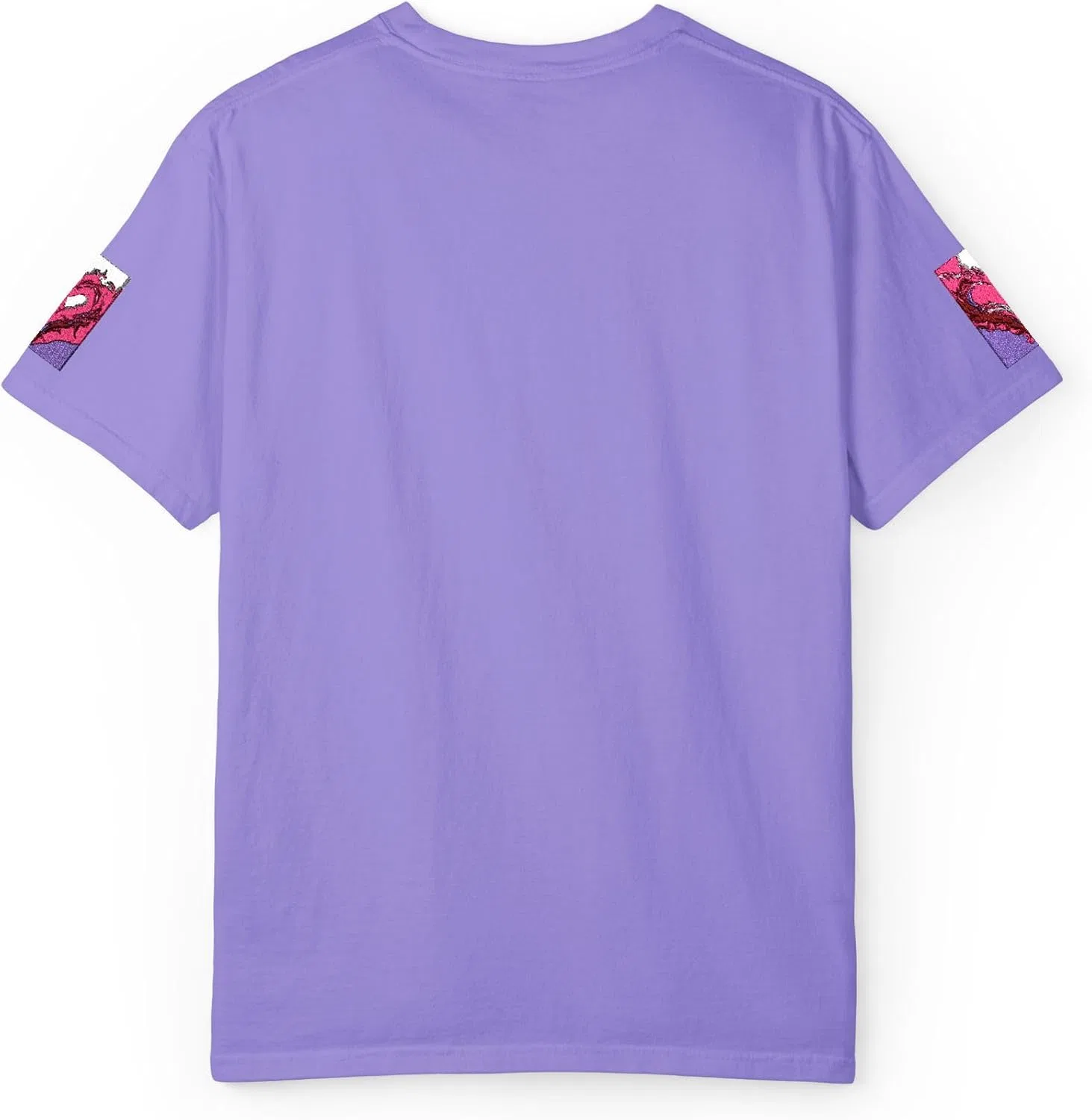 Футболка с принтом Scrubs are Just Wings in Disguise Comfort Colors, Violet — фото 4