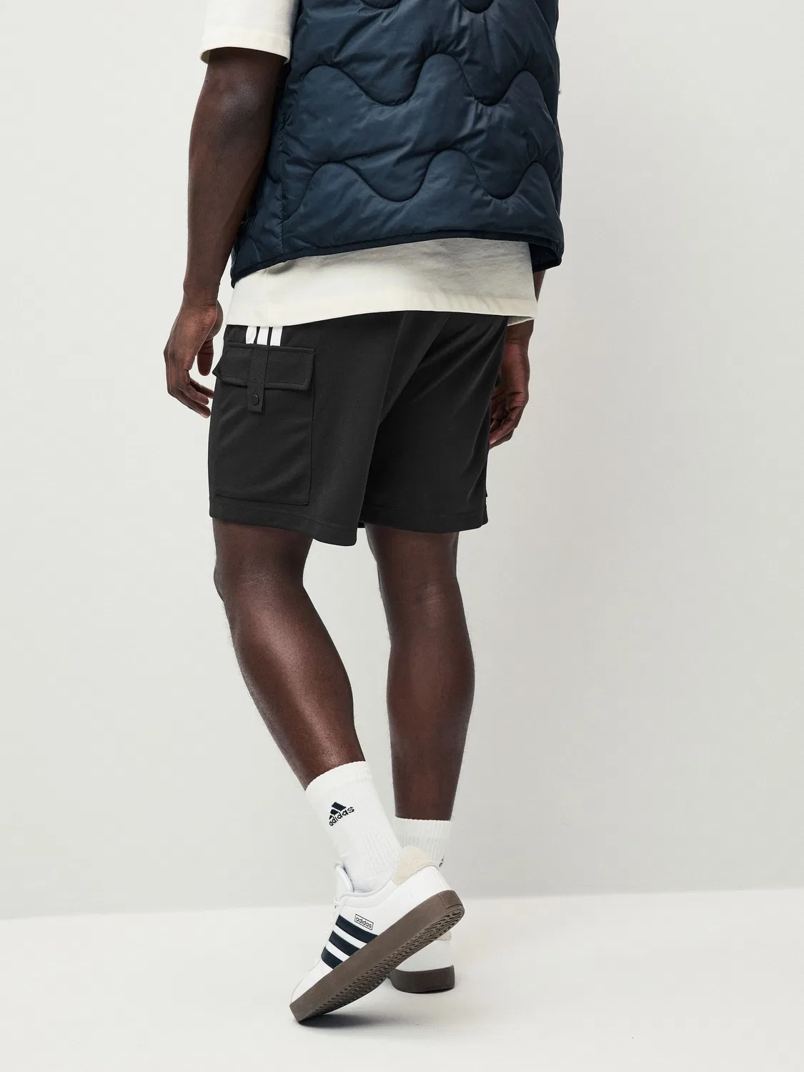 Шорты карго AEROREADY Tiro adidas, черный — фото 3