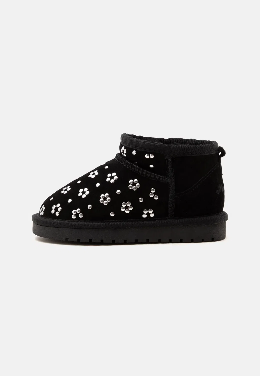Stivaletto basso con borc - зимние ботинки Monnalisa, Nero