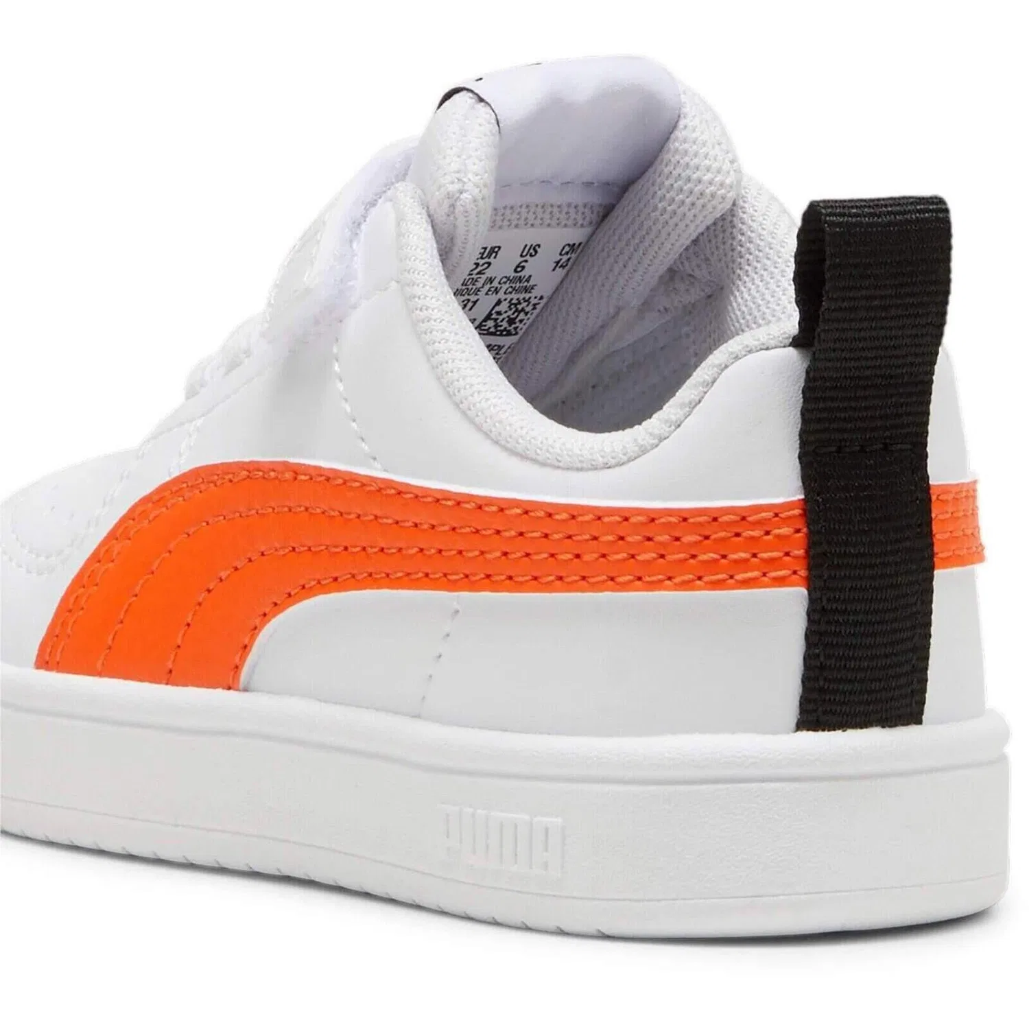 Детские кроссовки из экокожи Puma Rickie Ac Inf, Weiß — фото 4