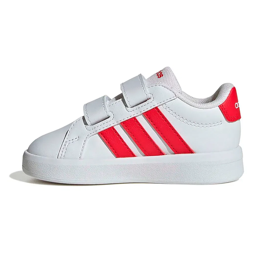Детские кроссовки для девочек Grand Court 3.0 Adidas, White — фото 3