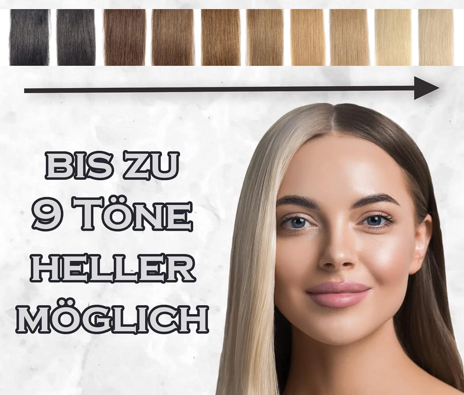 Крем для осветления волос до 9 тонов, 500 г Aquyo Cosmetics — фото 2