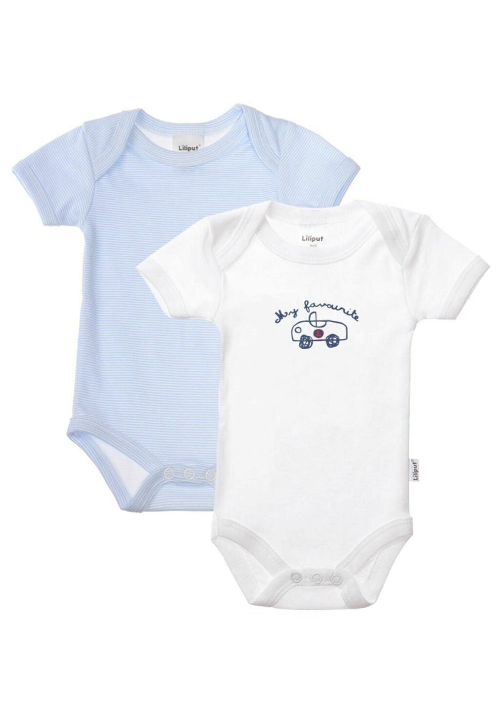

Боди 2 PACK Liliput, цвет hellblau geringelt/weiß