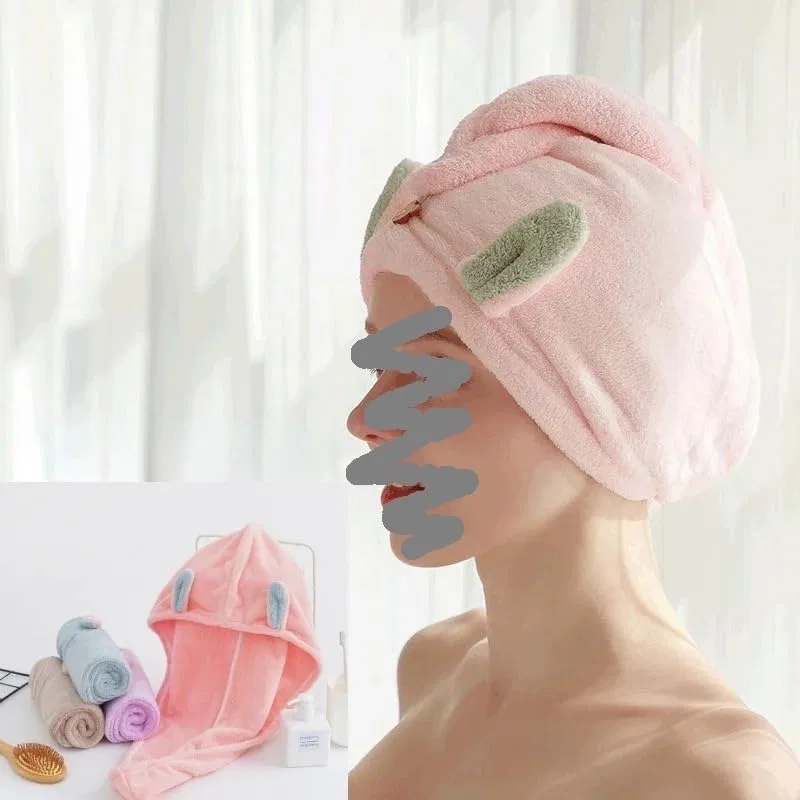 Шапочка для сушки волос AD-BCrbgen, Микрофибра, 1 шт, Khaki — фото 3