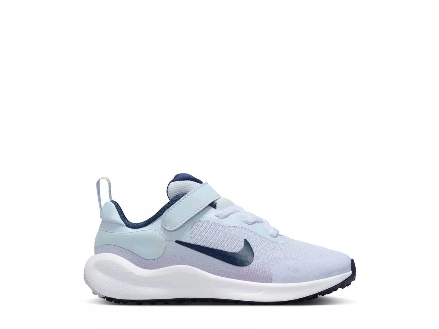 Кроссовки беговые Revolution 7, Nike, светло-голубой/фиолетовый