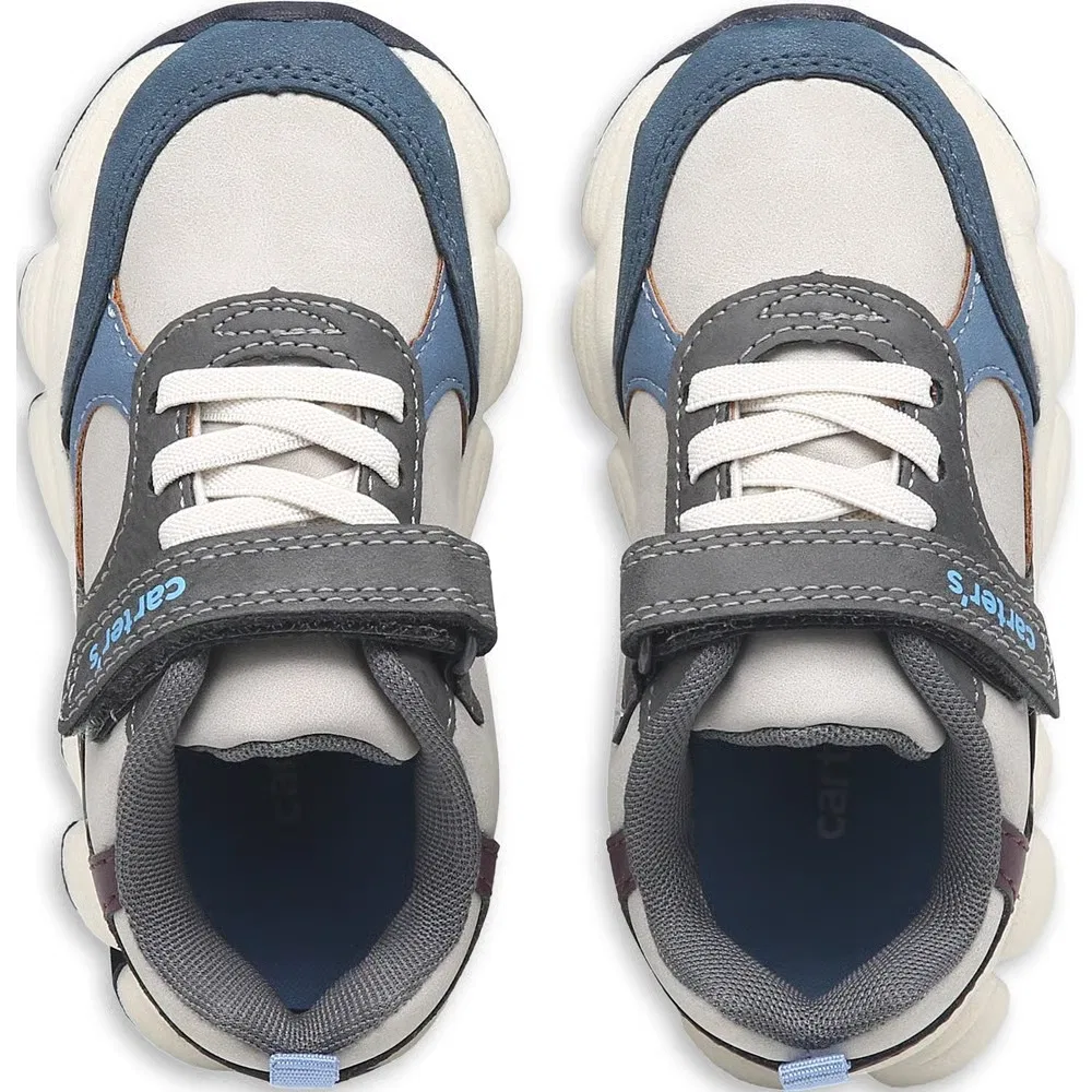 Детские кроссовки Johann для малышей Carters, Grey/Multi — фото 4