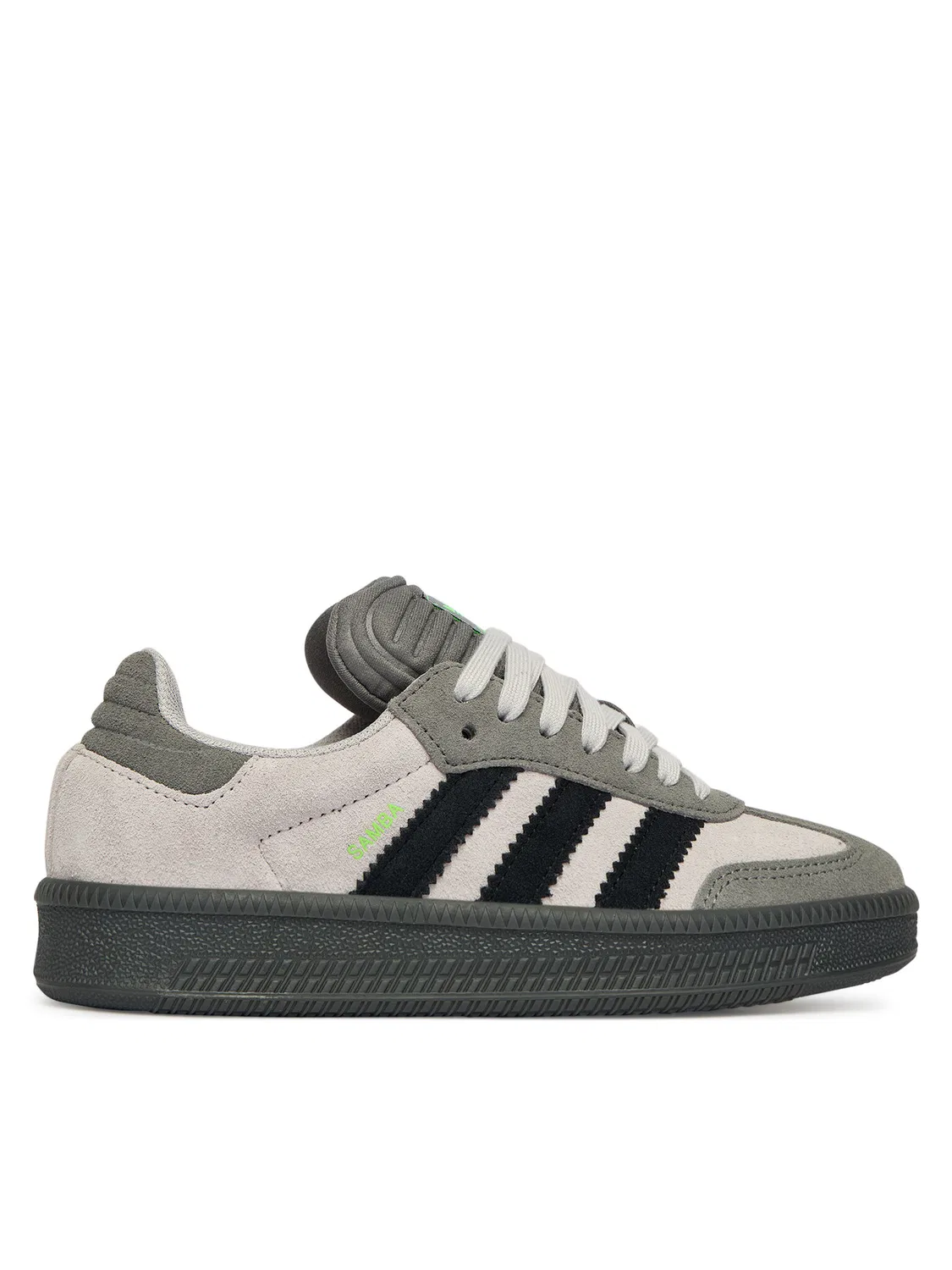 Кроссовки для мальчика Samba Xlg Adidas, серый