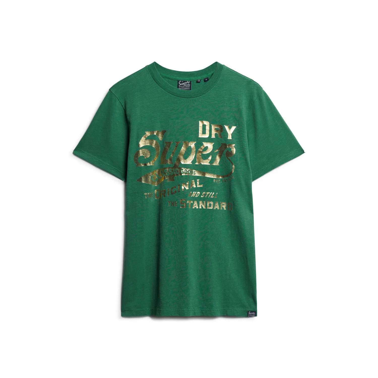 Мужская хлопковая футболка Workwear Superdry, Grun