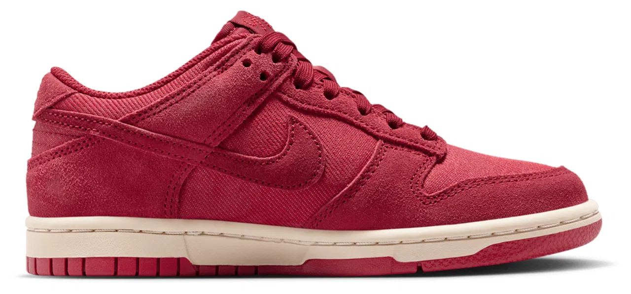 Кроссовки для мальчиков Dunk Low SE 1 Nike, цвет Team Crimson/Team Crimson/Team Crimson
