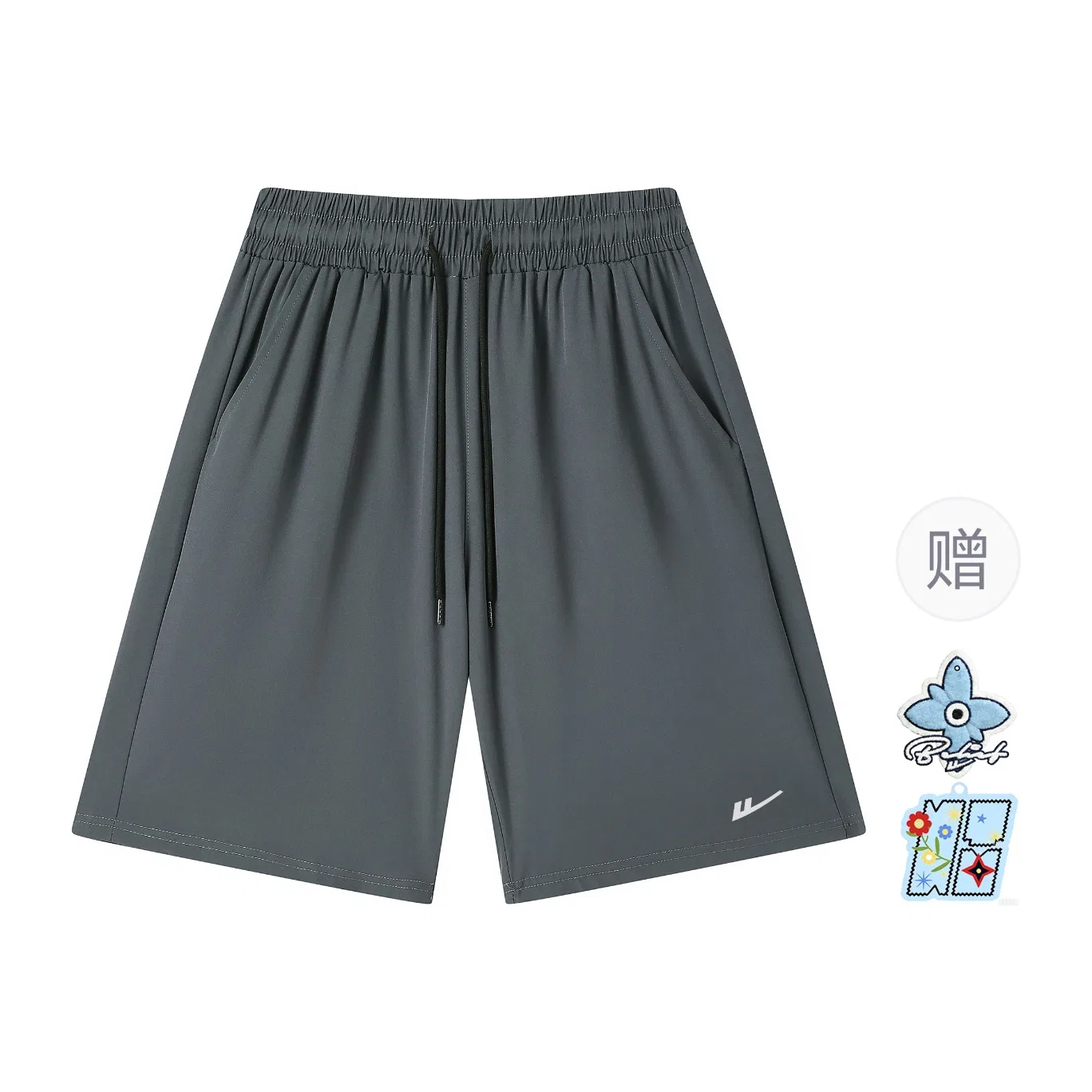 Детские быстросохнущие штаны Free Merch, Dark Gray WARRIOR