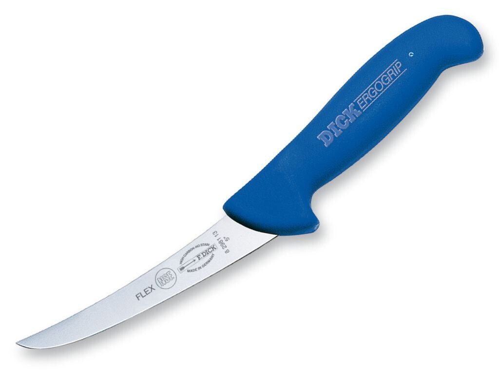 

Нож для обвалки F. DICK Нож для разделки мяса Flex, лезвие ErgoGrip, 13 см 82981131