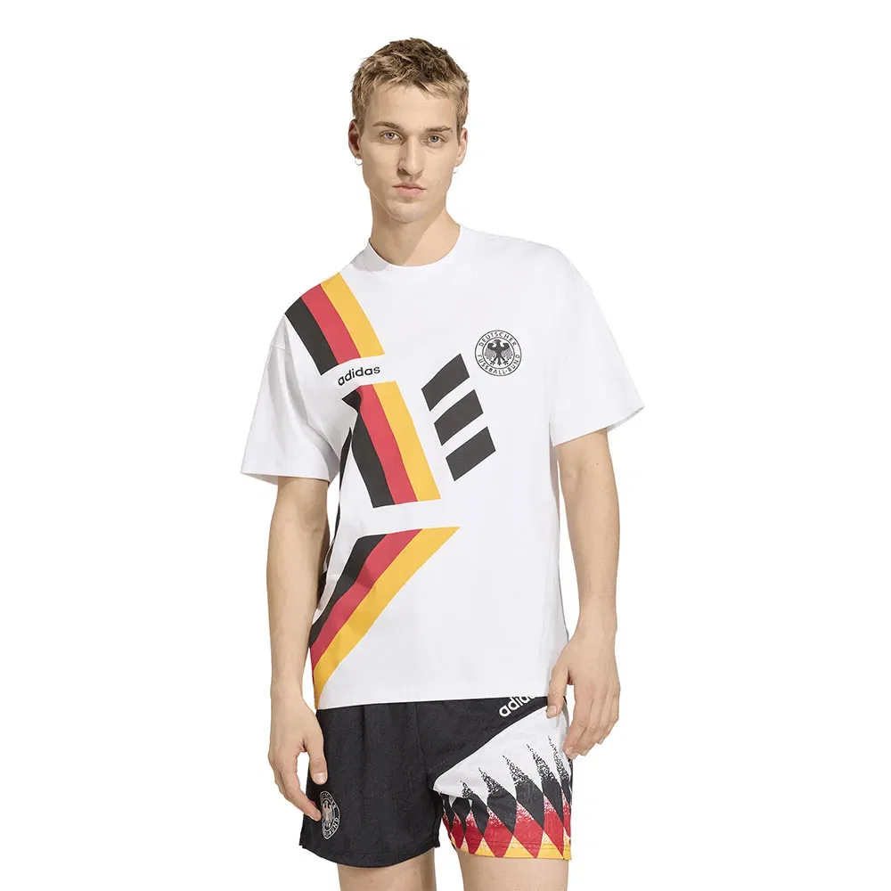 Мужская футболка с коротким рукавом Germany 94 Adidas, White