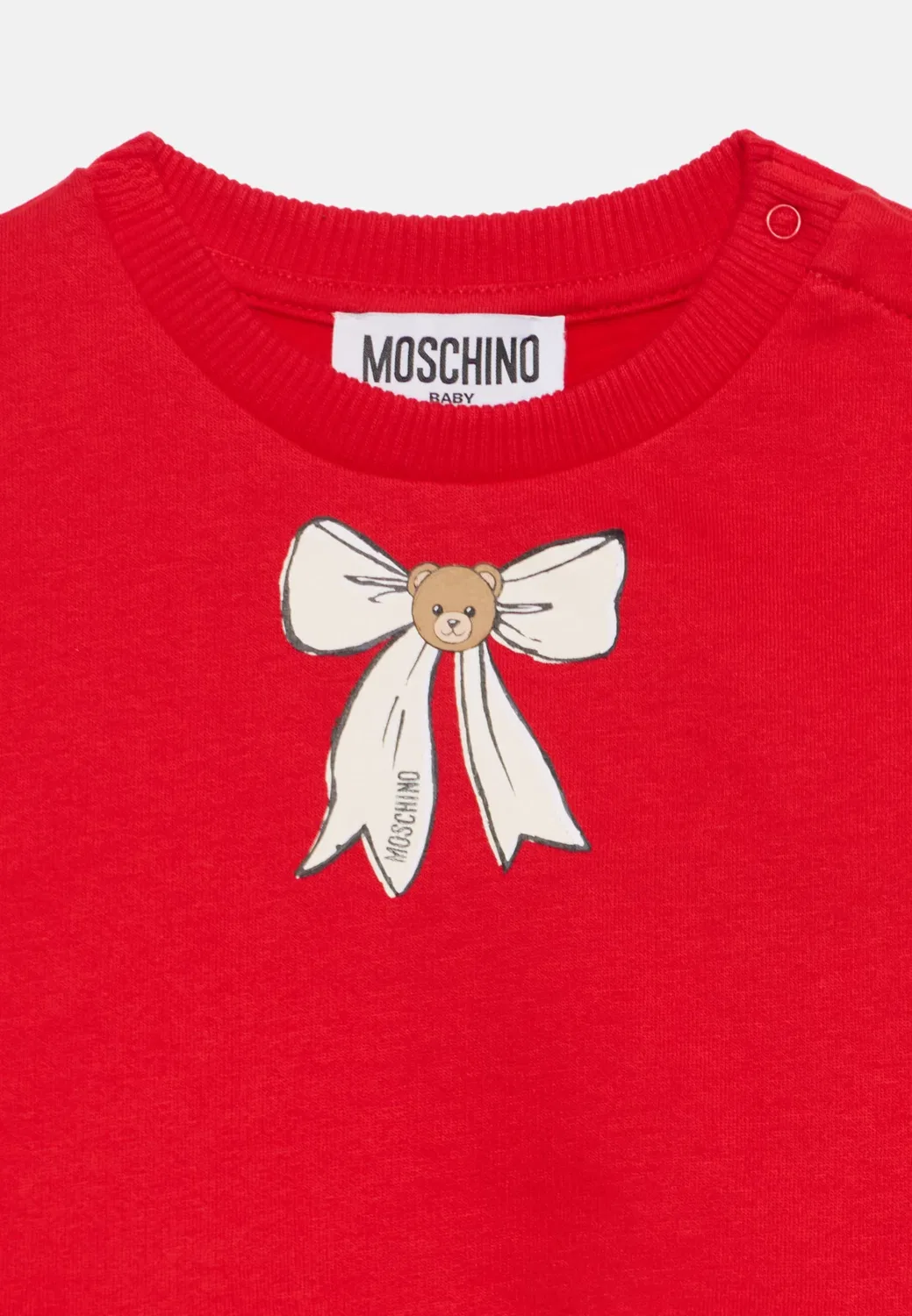 Детское платье - спортивное платье Moschino, Poppy Red — фото 4