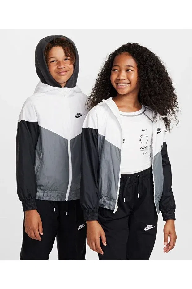 Женское пальто с капюшоном Nike, Gri