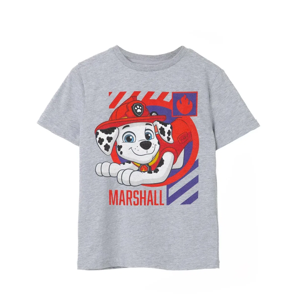 Детская футболка с коротким рукавом Marshall Paw Patrol, Grey