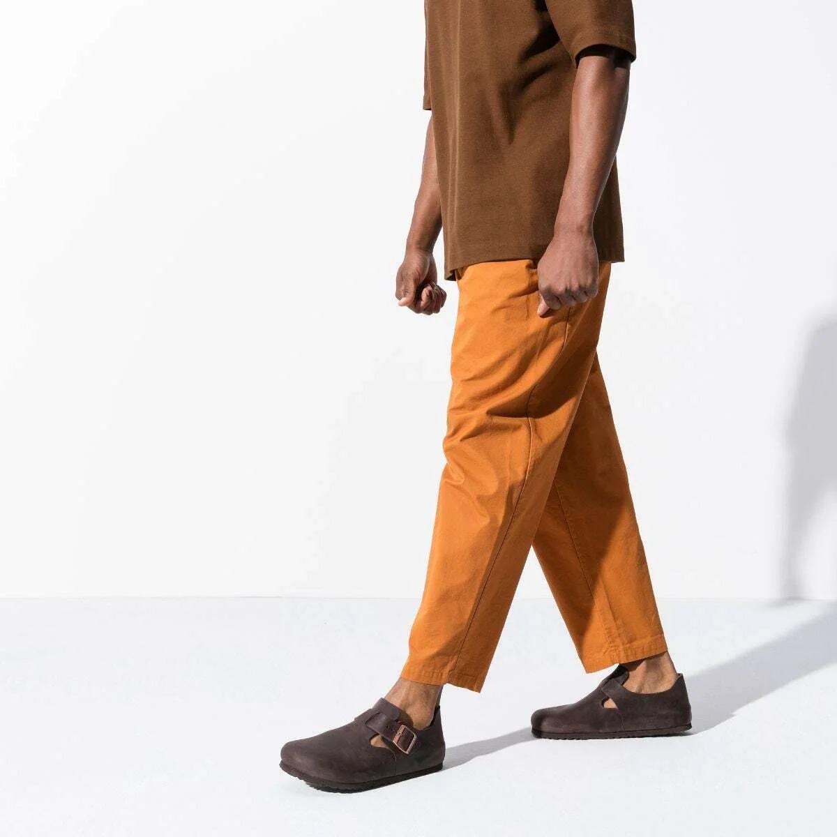 Мюли Birkenstock London Oiled, темно-коричневые — фото 2