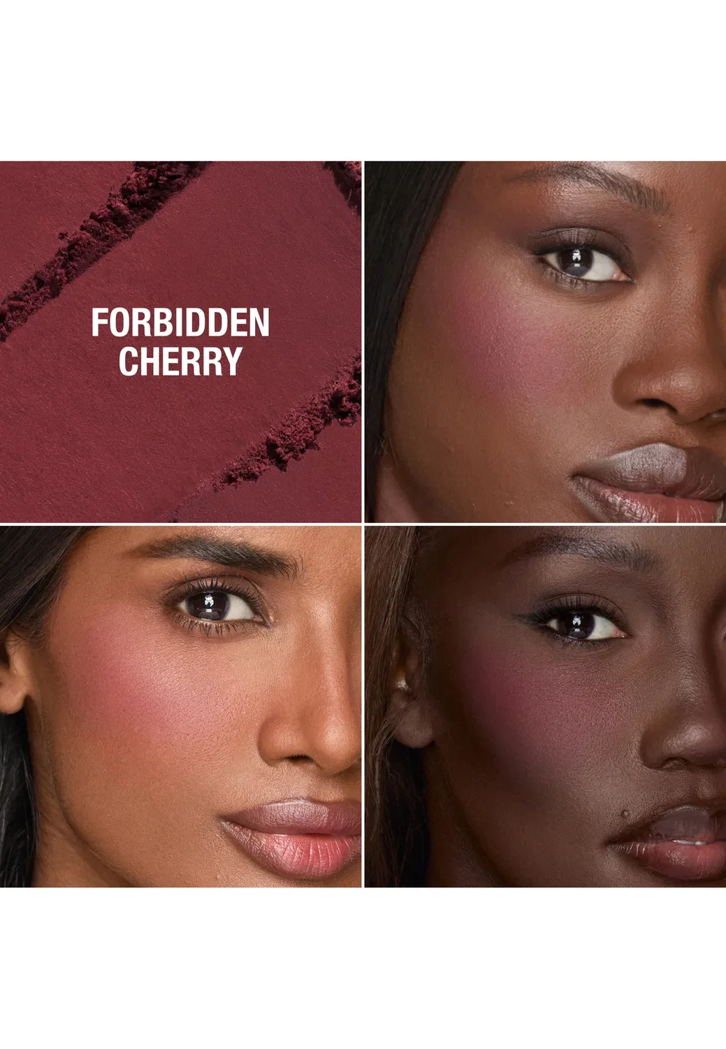 Безупречный румянец, нанесенный аэрографом - размытие румян Charlotte Tilbury, Forbidden Cherry, 8 гр — фото 2