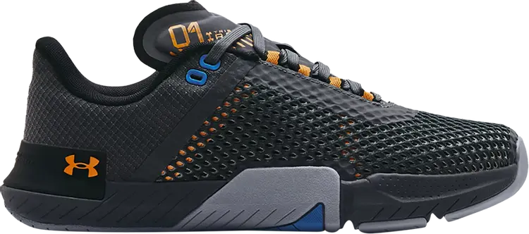 

Кроссовки Under Armour TriBase Reign 4 Pitch Grey Black, серый