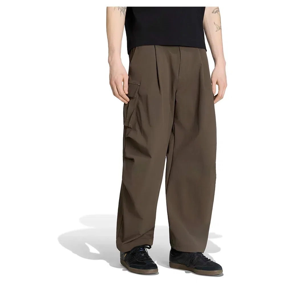 Брюки карго Premium Essentials Utility Adidas Originals, коричневый