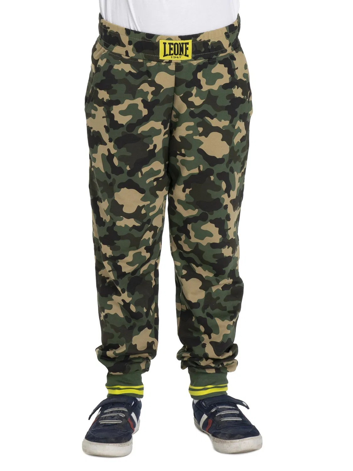 Детские спортивные штаны с принтом Bold Camo Leone 1947 Apparel, Bunt