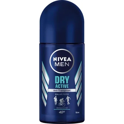 Дезодорант-роллон Dry Active Nivea, 50 мл