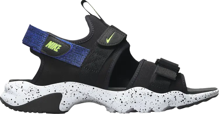 Сандалии Nike Canyon Sandal 'Black Racer Blue', черный — фото 2