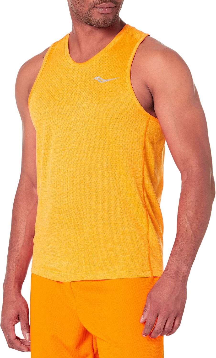 

Футболка Saucony Stopwatch Singlet, цвет Marigold Heather
