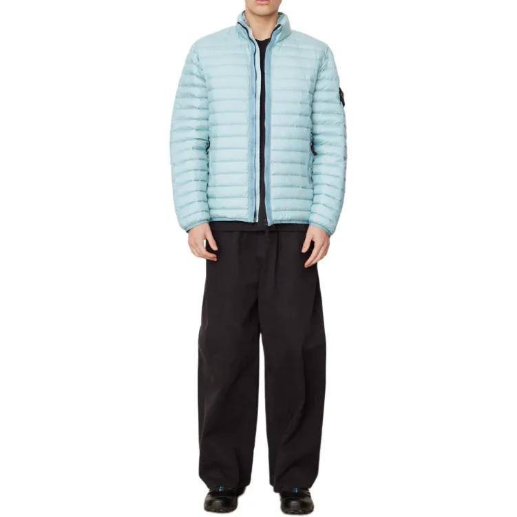 STONE ISLAND FW23 Пуховик Unisex Light Blue — фото 4