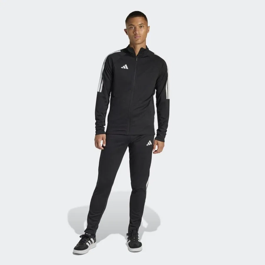 Спортивные штаны с карманами JZ0231 M Sereno Pt adidas, Черный — фото 4